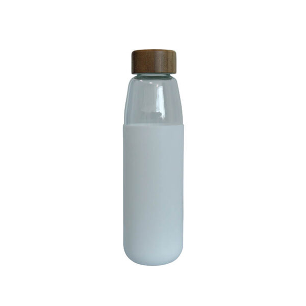 Glass Bottle With Silicone Sleeve