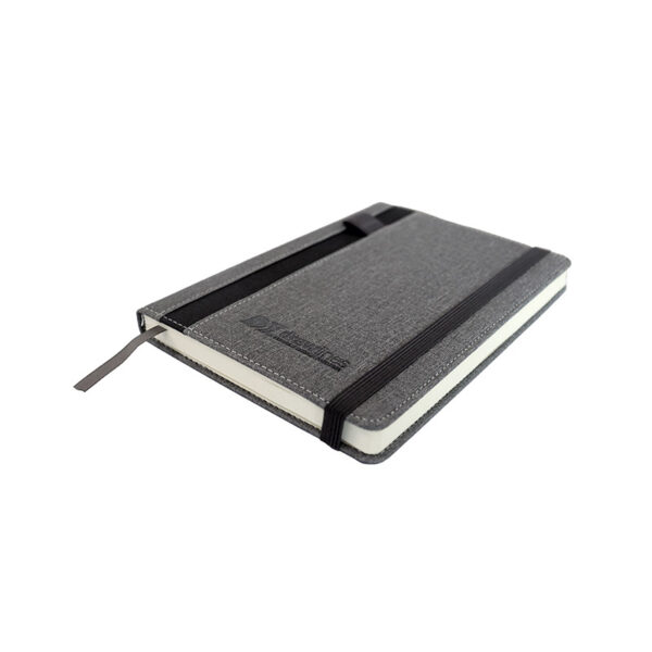 A5 Fabric Notebook With Pen Holder