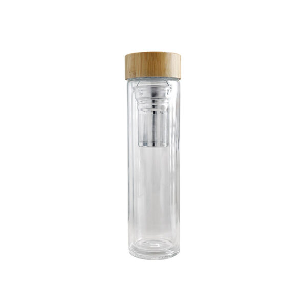 Promotional Bamboo Glass Bottle