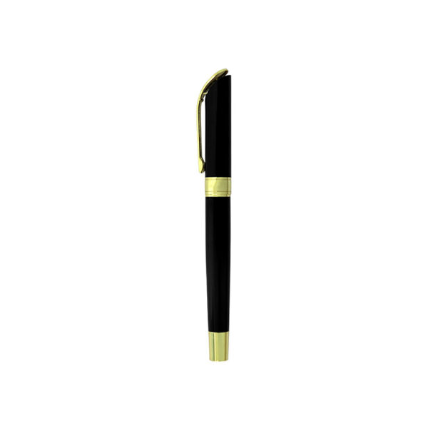 Metal Roller Pen With Gold Tip