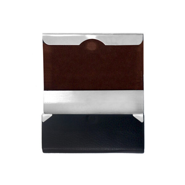 PU Leather With Metal Card Holder