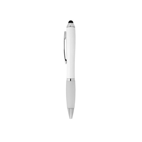 Pearl White Plastic Pen