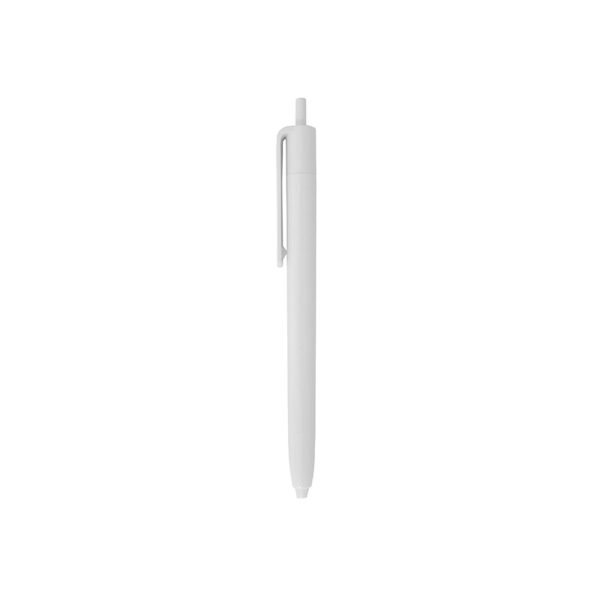White Clip Plastic Pen