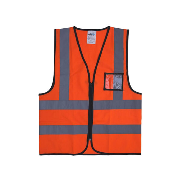 Fabric Safety Vest With ID Pocket