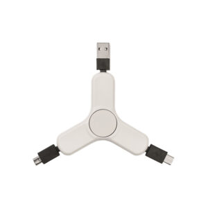Spinner With Charging Cable