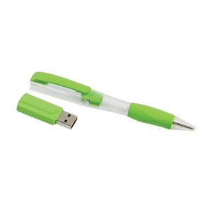 PLASTIC BALL PEN USB FLASH DRIVE