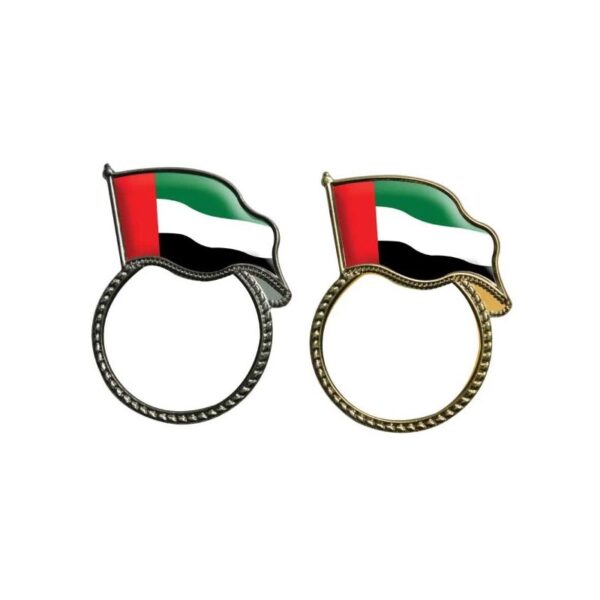 UAE Flag Metal Badges