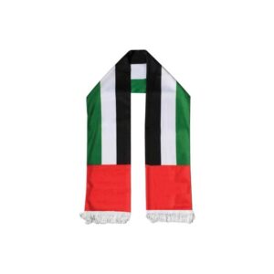 UAE Flag Satin Scarf