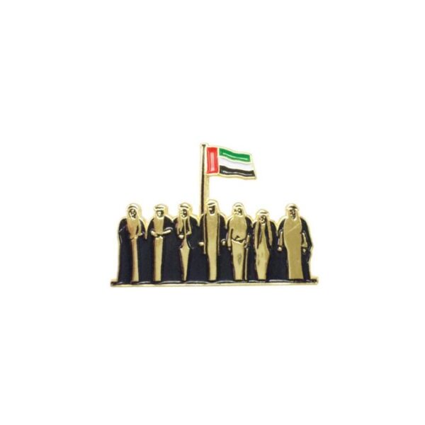 UAE Metal Badges Gold