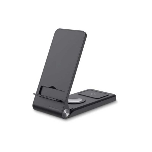 Foldable Wireless Charging Station 15W & Light-up Logo