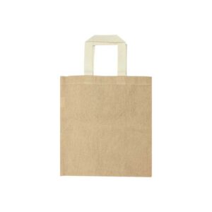 Cotton Like Jute Bags with Webbing Handle 250gsm