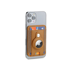 Magnetic-Phone-Cardholder-with-Santhome-Tag-Pocket---Tan