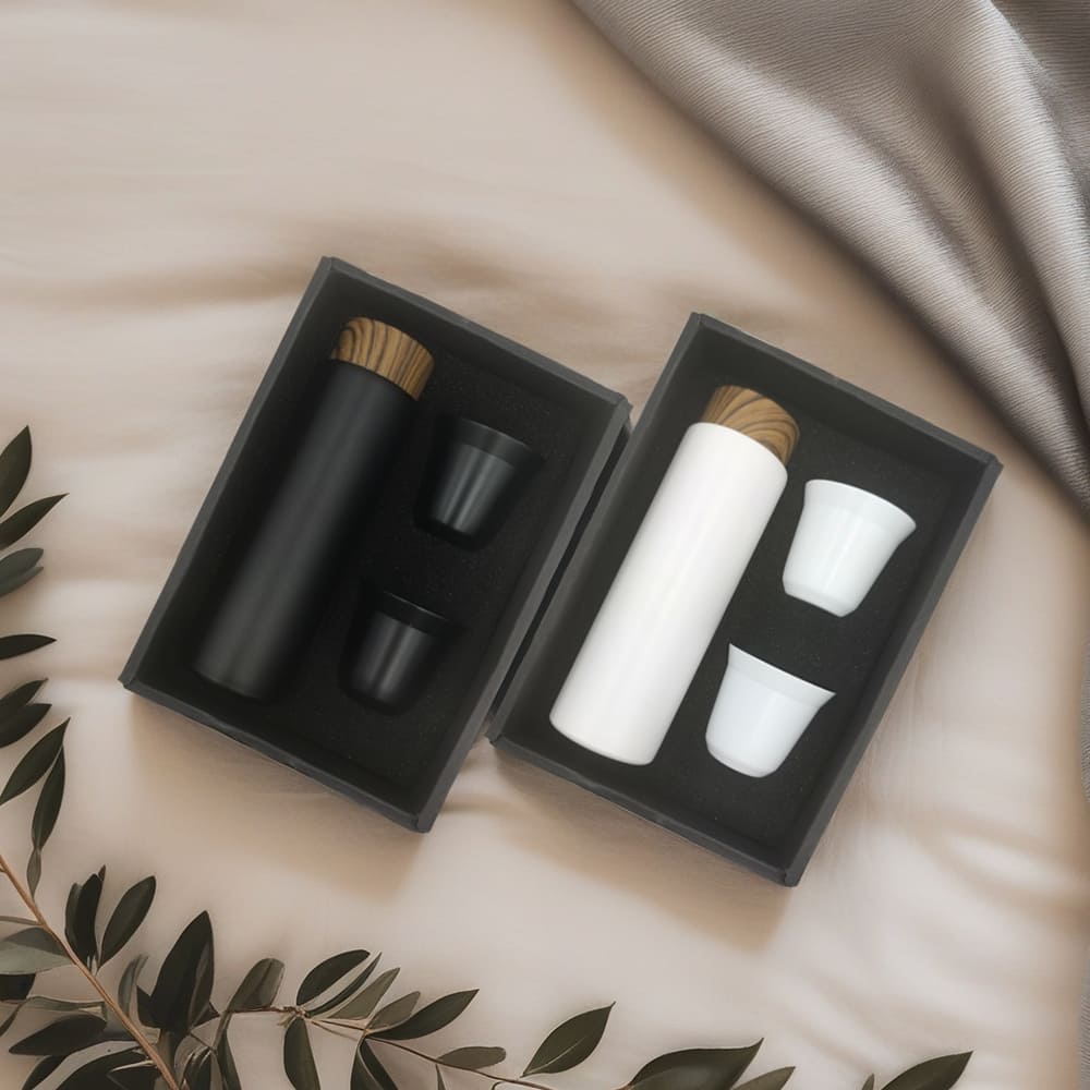 Giftology Coffee Set - Black - Image 6