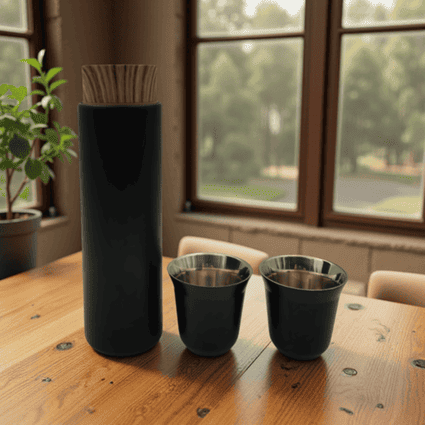 Giftology Coffee Set - Black - Image 5
