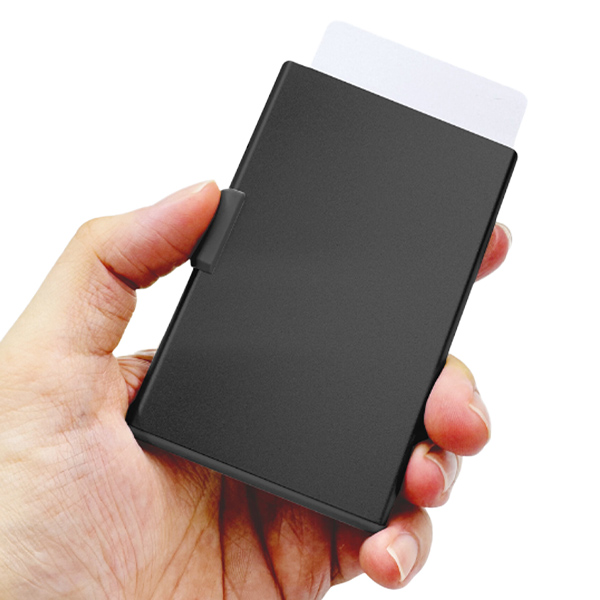Magnetic Aluminium Card Holder