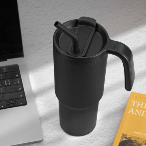 Recycled Stainless Steel/PP Tumbler with 360 Branding - Image 10