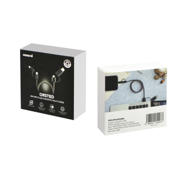 65W Recycled Magnetic 4-in-1 Multi-Cable - Image 6