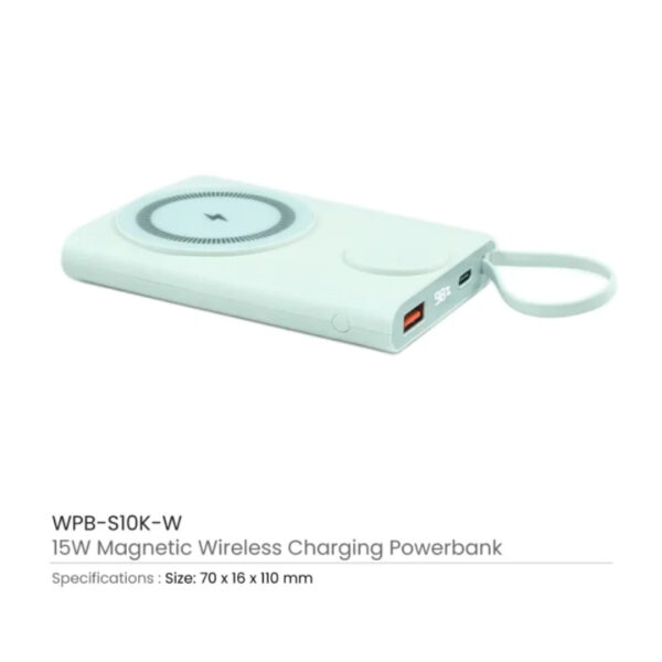 Powerbank,15W, iWatch with Magnetic Fast Wireless Charger - Image 7