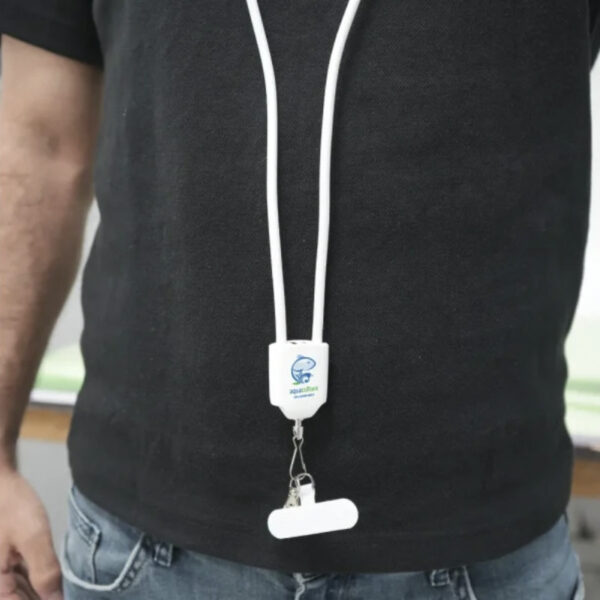 4 in 1 Lanyard Charging Cable 60W, 120cm Long with ID Hook & Phone Pad - Image 2