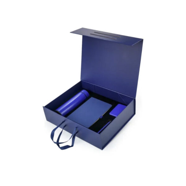 Corporate Office Gift Set in Color Themed Box with Ribbon Handle - Image 6
