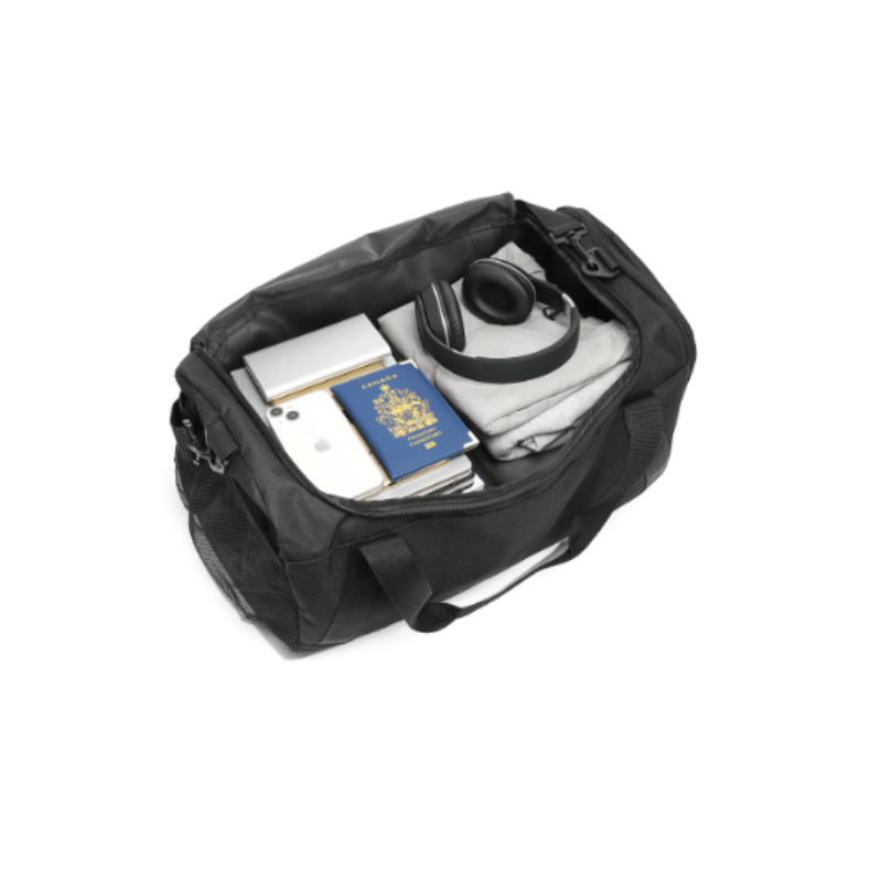 Water-Resistant Gym Bag with Shoe Pocket - Image 3