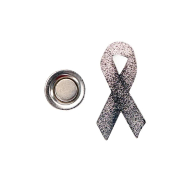 Metal Badges with Magnet Attachment Prostate Cancer Awareness Logo - Image 5
