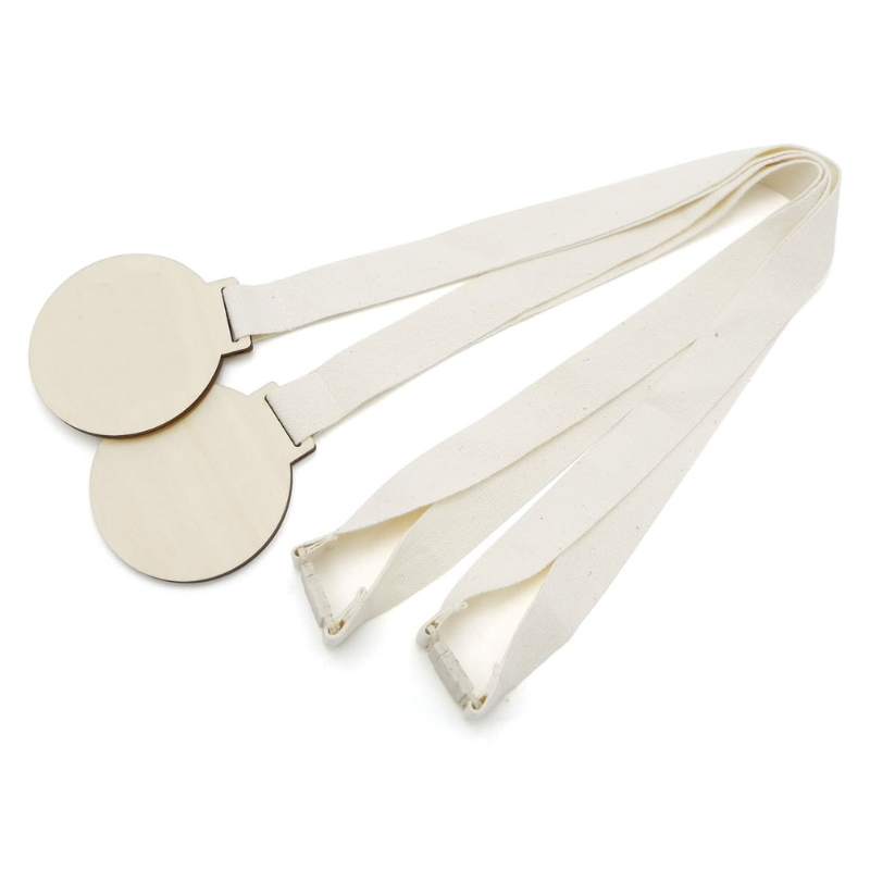 eco-neutral Lightweight Bamboo Medal