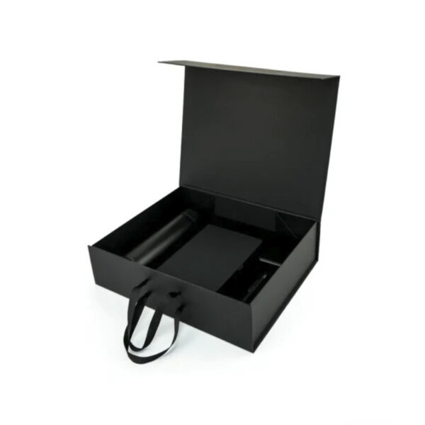 Corporate Office Gift Set in Color Themed Box with Ribbon Handle - Image 5