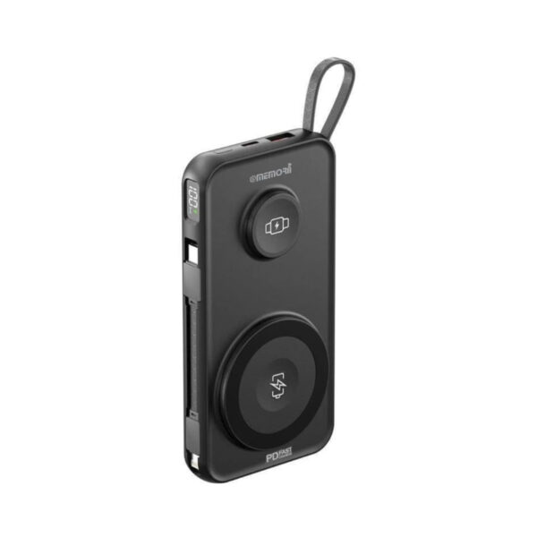 10,000mAh Universal Wireless Powerbank with inbuilt cables - Image 3