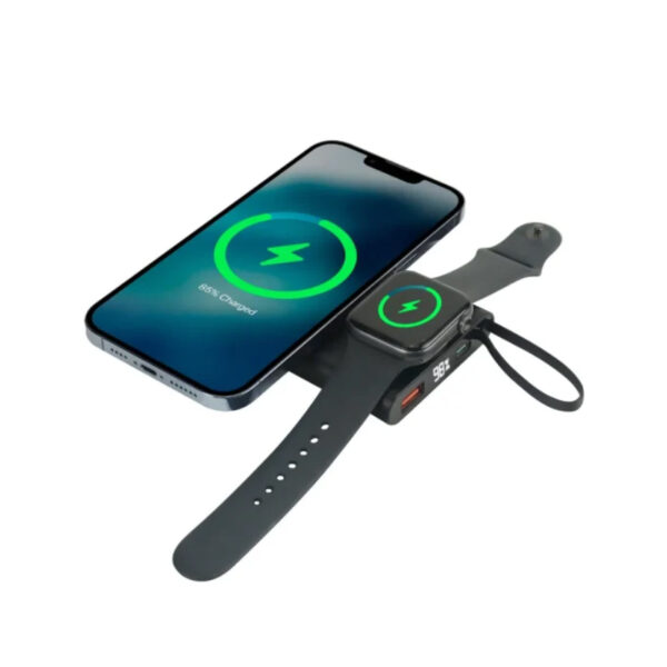 Powerbank,15W, iWatch with Magnetic Fast Wireless Charger - Image 2