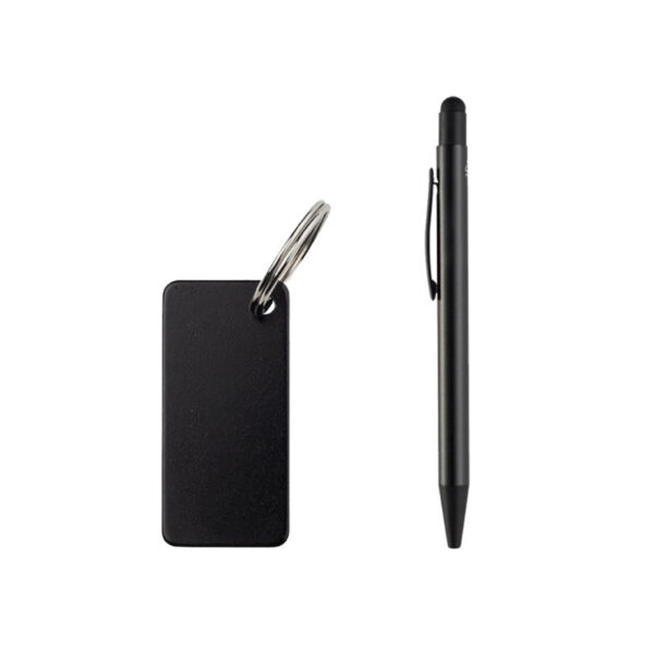 Gift set Recycled Aluminium Pen and Keychain - Image 6