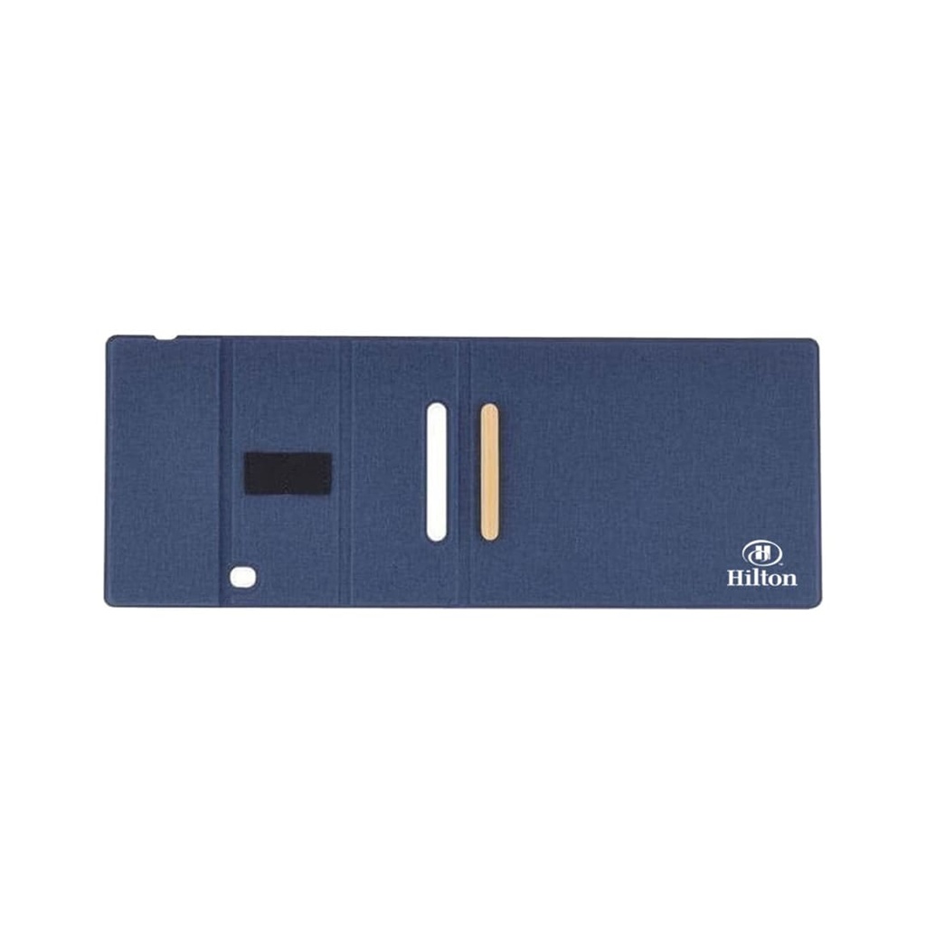 Recycled PU 15W Wireless Mousepad & Desk Organizer - Image 3