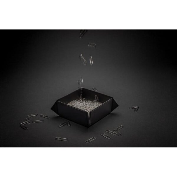 RCS Recycled PU Foldable Magnetic Storage Tray - Black - Image 8