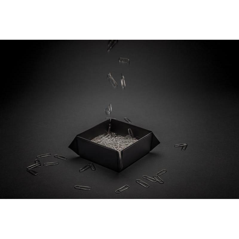 RCS Recycled PU Foldable Magnetic Storage Tray - Black - Image 8