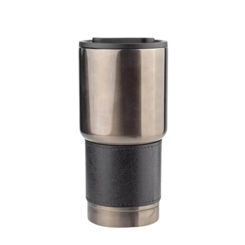 Insulated Tumbler with Grip Sleeve 530ml - Black