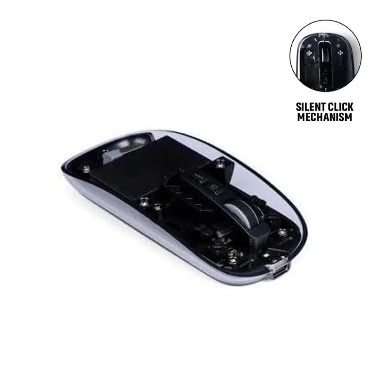 Wireless Mouse Transparent 3-mode