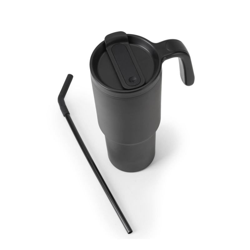 Recycled Stainless Steel/PP Tumbler with 360 Branding - Image 2