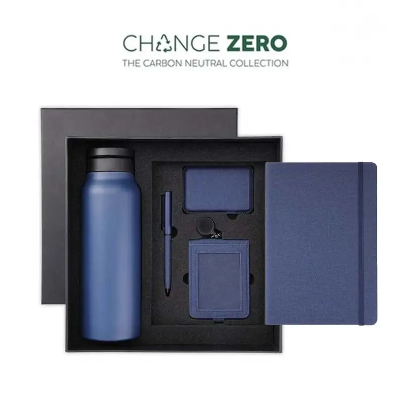 Sustainable 5pc Gratitude Gift Set - Navy Blue