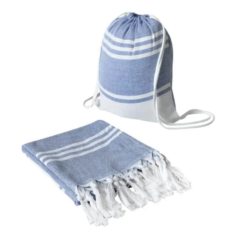 Beach Towel in Drawstring Bag