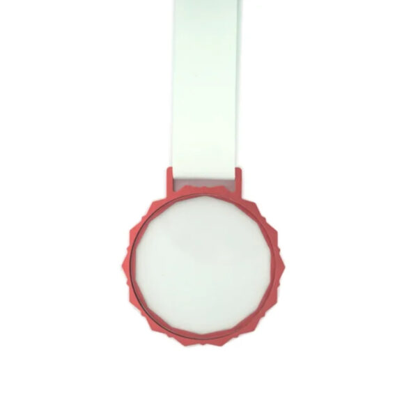 Glass Medals with Metal Frame, 3cm White Ribbon with Box - Image 9