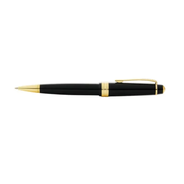 Gold Tone Ballpoint Pen (Blue Ink) - Image 2