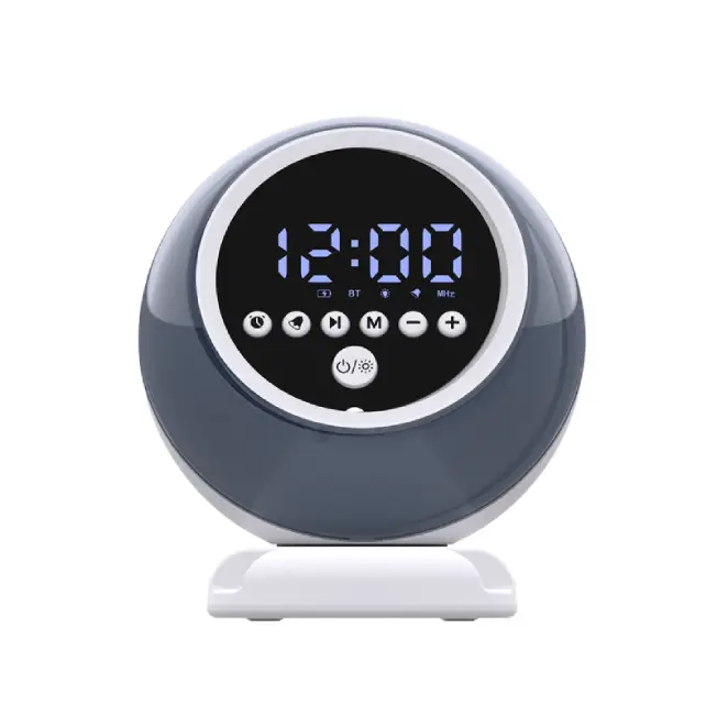 Bluetooth Speaker with JL 5.3 Chip, RGB Ambient Light, Alarm Clock & Phone Stand - Image 6