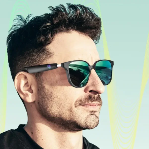Smart Sunglasses with AI Chat, Voice Assistant, Translation & Bluetooth Call Functionality - Image 2