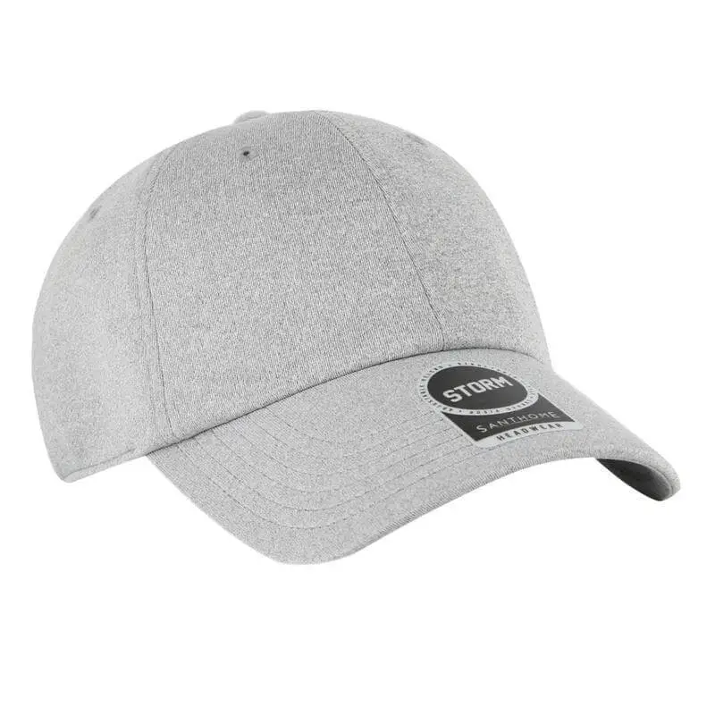 Textured 6-panel Cap - Grey - Image 3