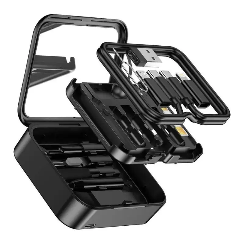 6-in-1 Mag Wireless Charger, Multicable & Cleaning Kit - Image 4