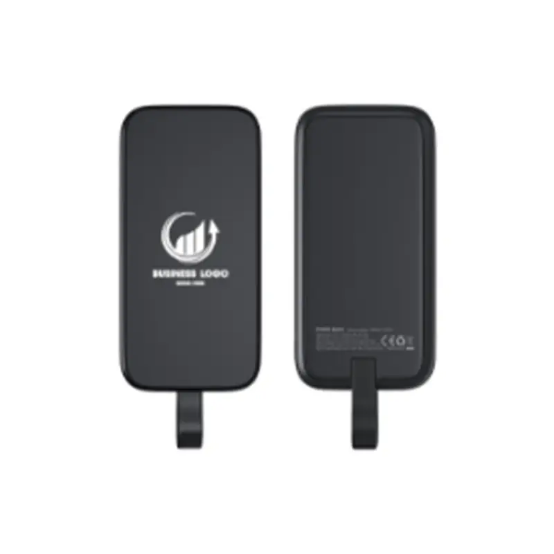 PD Power Bank with Light-Up Logo & Cable,10,000mAh Fast Charging - Image 3