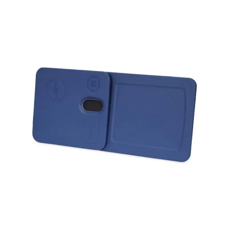 3-in-1 Magnetic Wireless Charger Desk Tray - Navy - Image 5