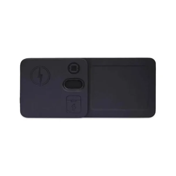 3-in-1 Magnetic Wireless Charger Desk Tray - Black - Image 4