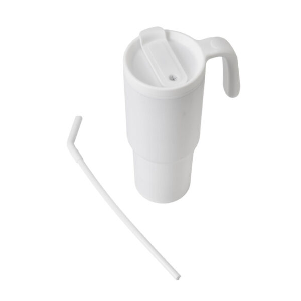 Recycled Stainless Steel/PP Tumbler with 360 Branding - Image 6