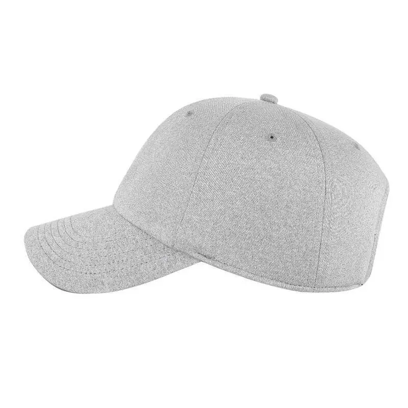 Textured 6-panel Cap - Grey - Image 6